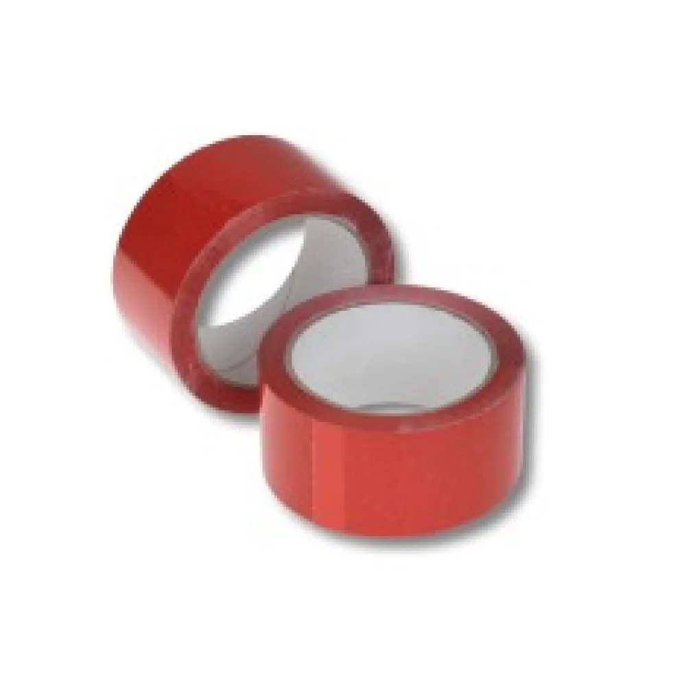 Klebeband Packband PP Acrylatkleber geräuscharm 50mm/66m, rot