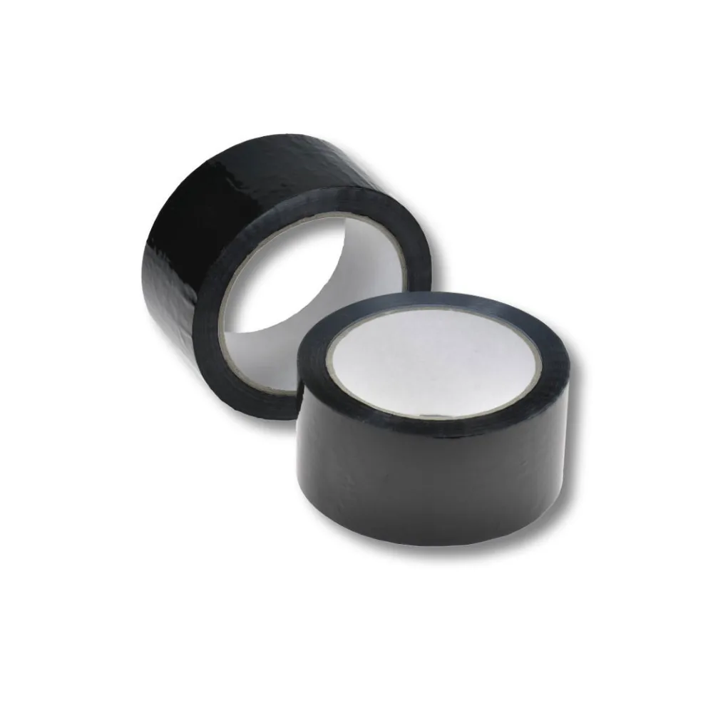 Klebeband Packband PP Acrylatkleber geräuscharm 50mm/66m, schwarz – Bild 2
