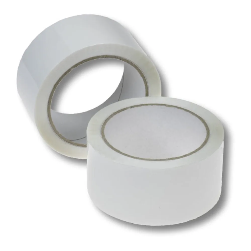 Klebeband Packband PP Acrylatkleber geräuscharm 50mm/66m, weiß – Bild 2