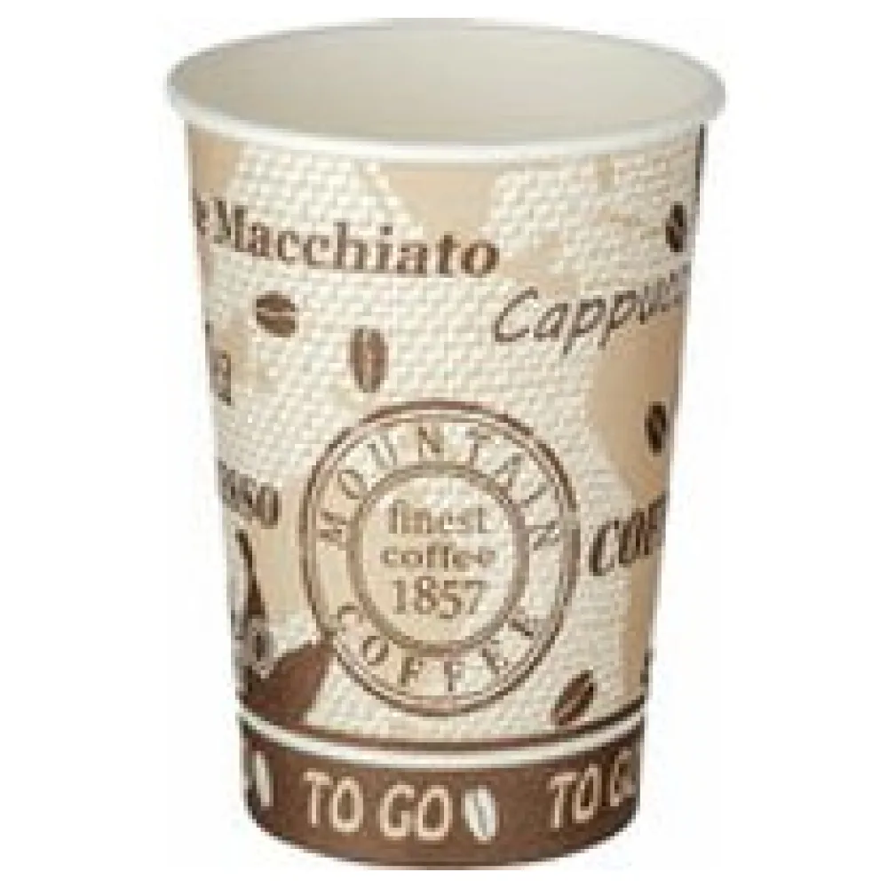Automatenbecher Kaffeebecher 80mm O 'Coffee Mountain' 300 ml 75 Stk. – Bild 3