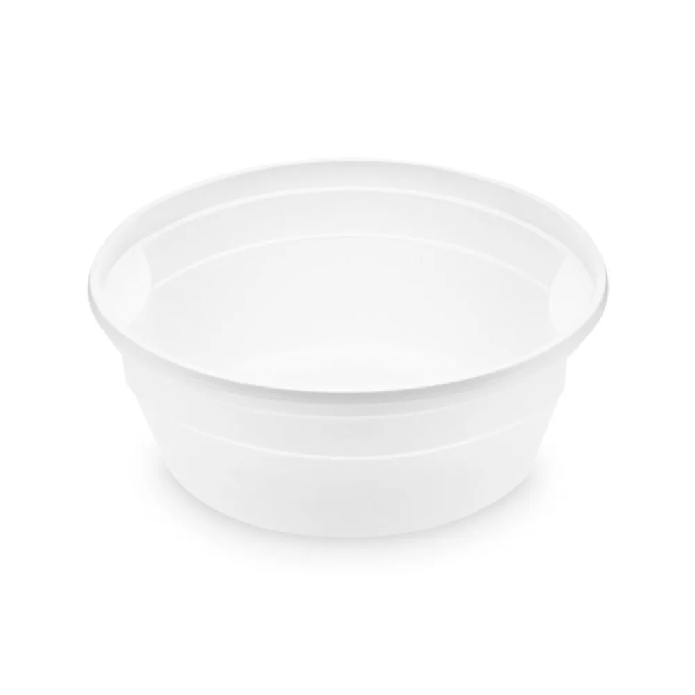 Suppenbecher 350 ml PP weiß, siegelbar O 12,7 x 4,9 cm, 50 Stk. – Bild 2