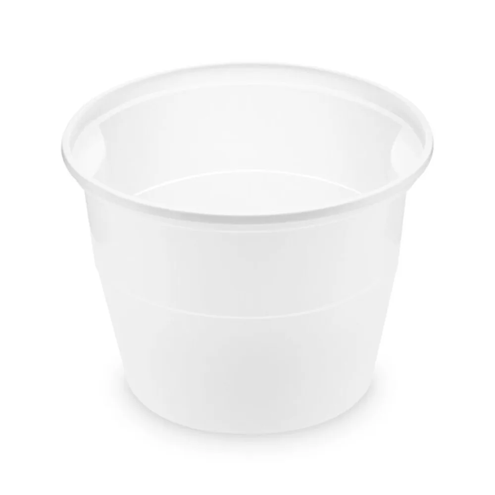 Suppenbecher 750 ml PP weiß, siegelbar O 12,7 x 9,7 cm, 50 Stk. – Bild 2