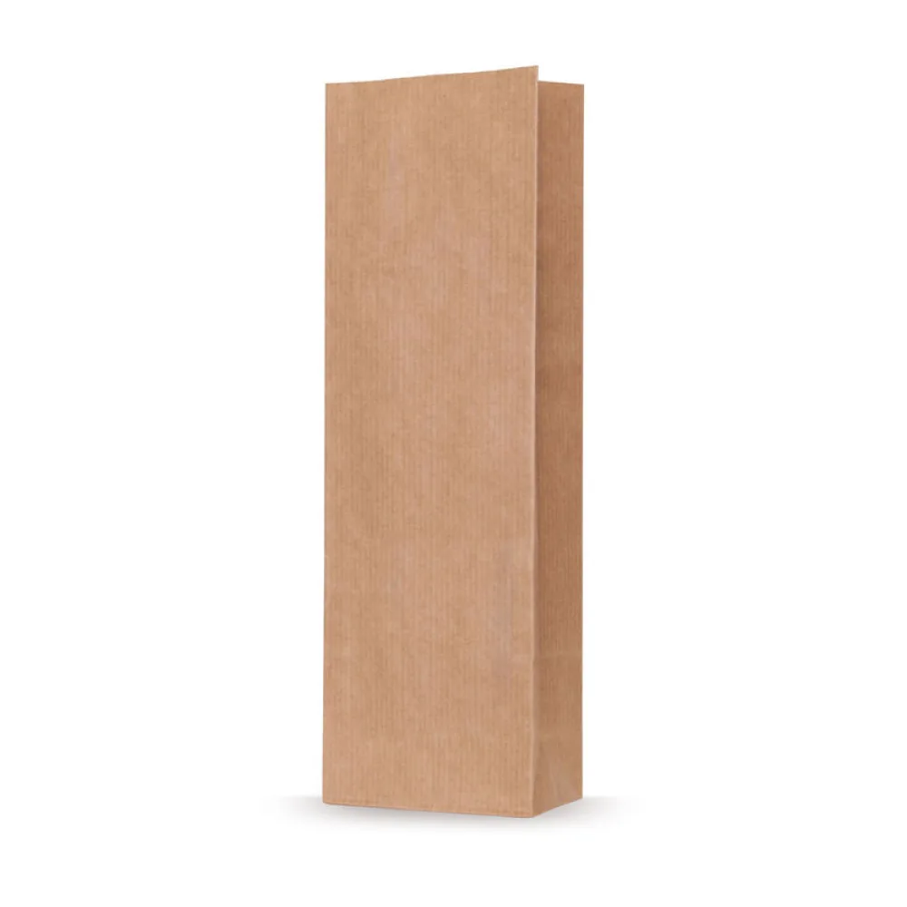 Blockbodenbeutel Natron Kraftpapier braun 70 + 40 x 205mm, 1000 Stk. – Bild 2