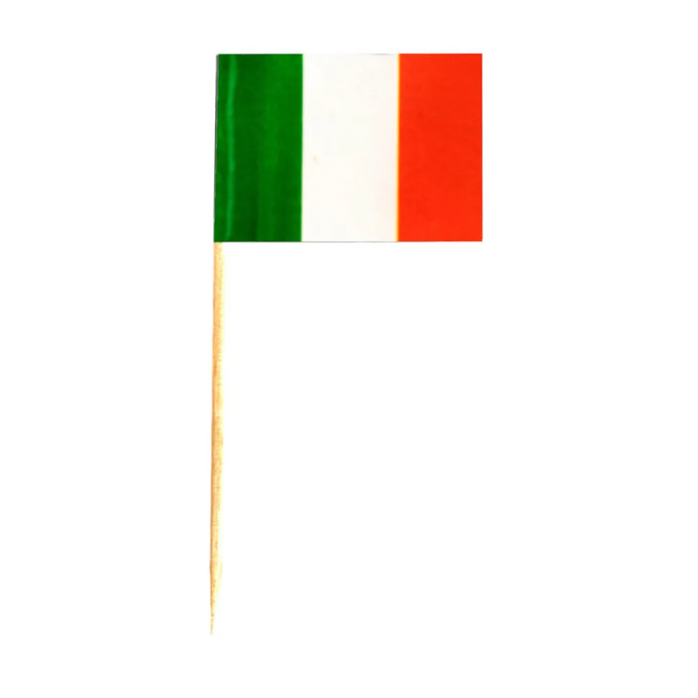 Flaggenpicker Fahnenpicker Deko-Picker Land 'Italien', 100 Stk. – Bild 2