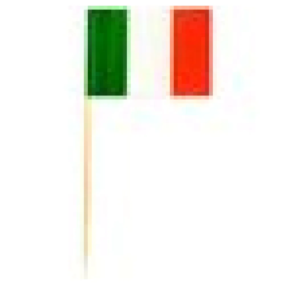 Flaggenpicker Fahnenpicker Deko-Picker Land 'Italien', 100 Stk. – Bild 4