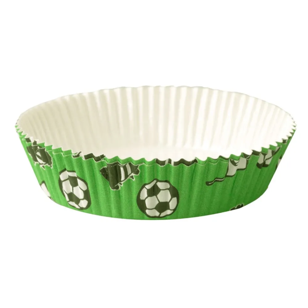 Tarte-Backform Quiche Obstkuchen, Fussball fettdicht backfest 75x20 mm 12 Stk. – Bild 2