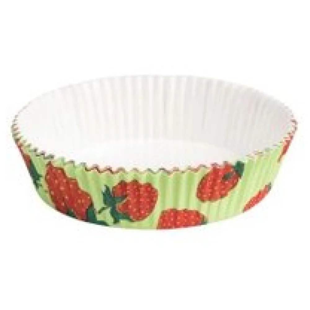 Tarte-Backform Quiche Obstkuchen, Erdbeere, fettdicht backfest 75x20 mm 12 Stk. – Bild 3