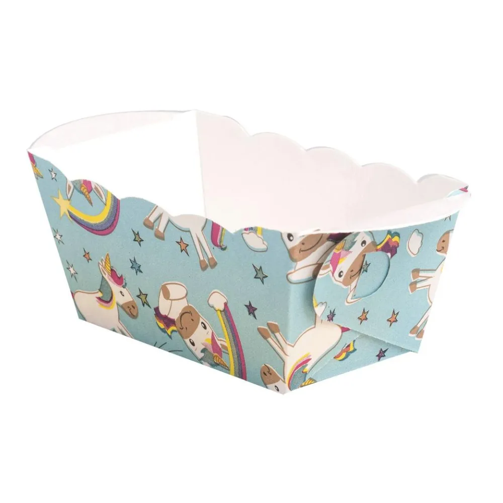 Mini-Backform, Einhorn, fettdicht, backfest, 70x40x40 mm, 10 Stk. – Bild 2