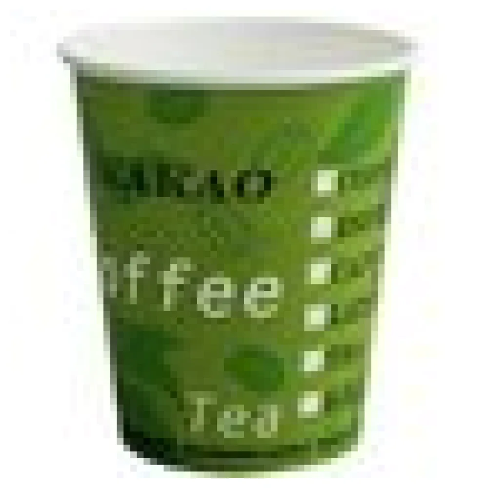 BIO Automatenbecher Kaffeebecher Pappbecher 80mm O Bio Green 200 ml 75 Stk. – Bild 4