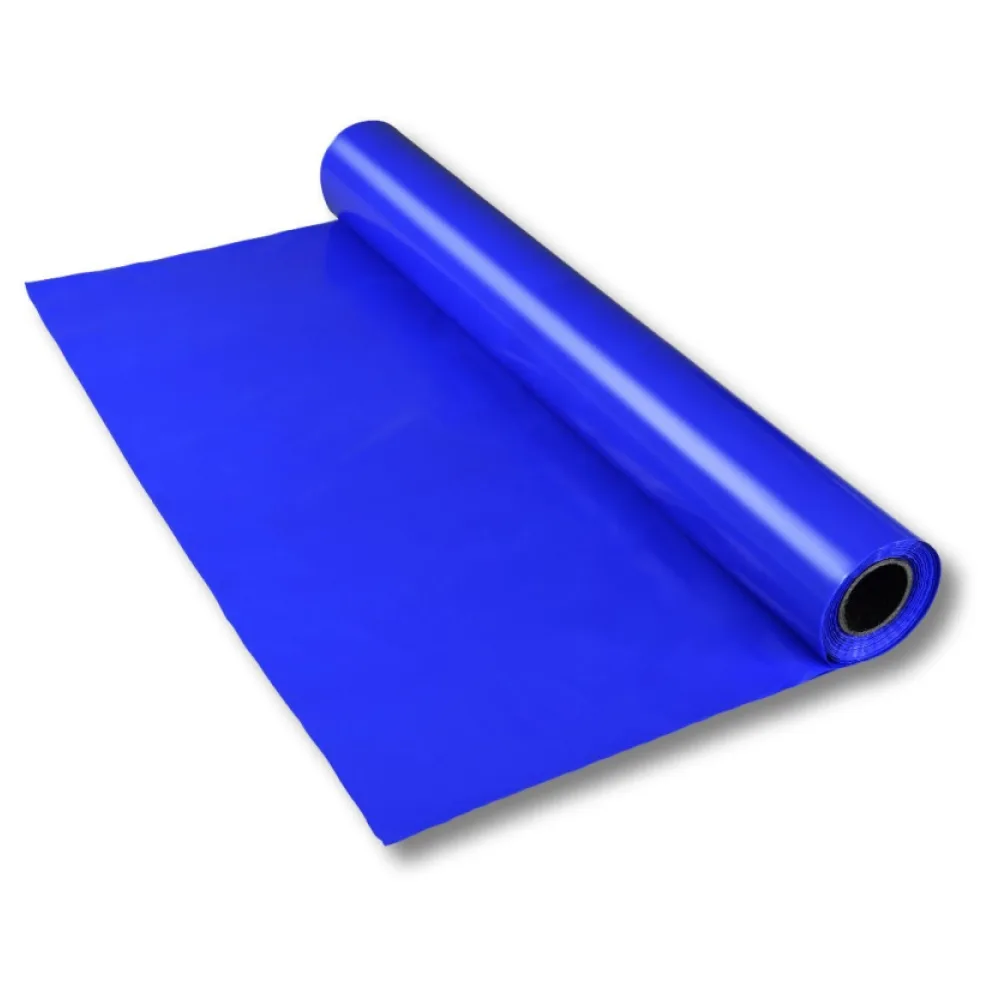 LDPE-Folie Dekofolie Tischdecke blau opak, 2300mm x 50m, 100my – Bild 2
