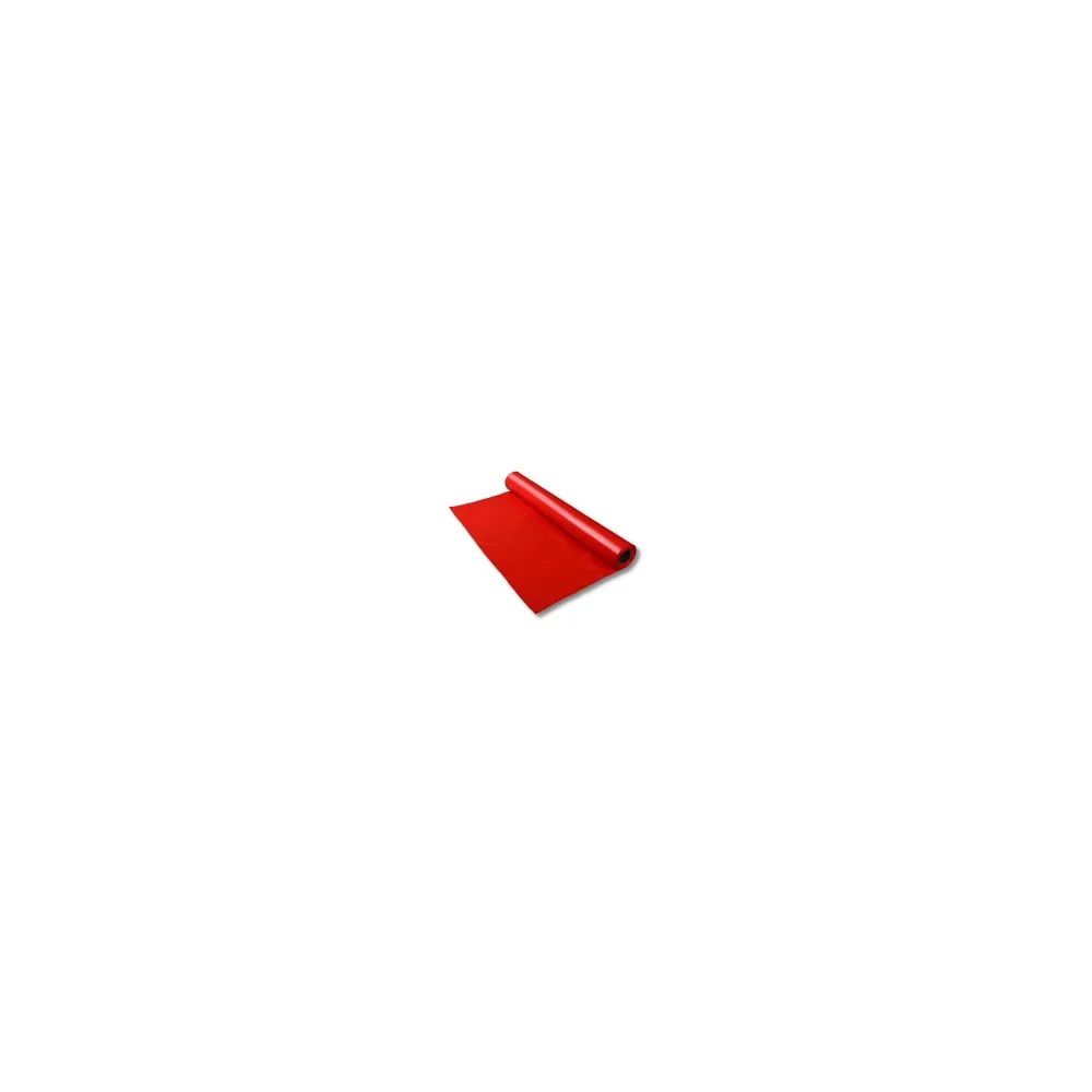 LDPE-Folie Dekofolie Tischdecke rot opak, 2300mm x 50m, 100my