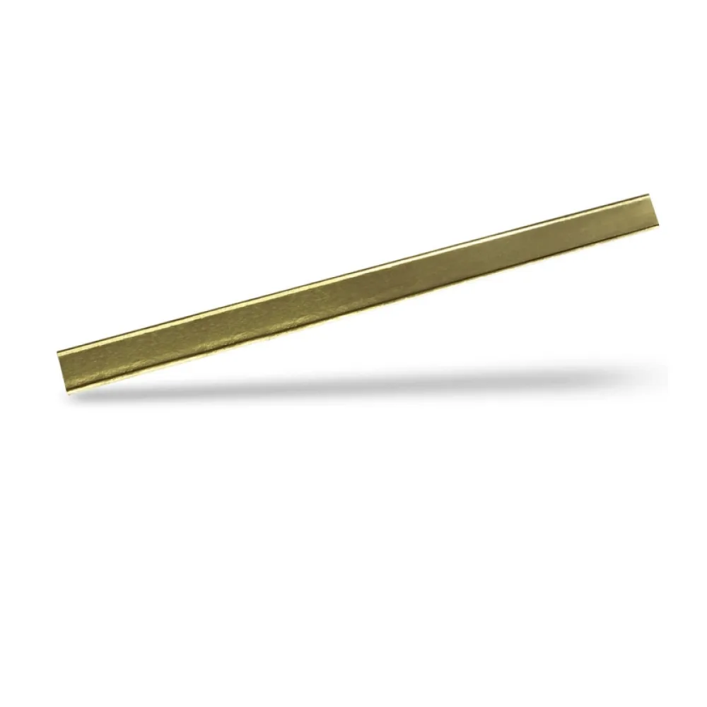 Clipbandverschlüsse Beutelverschlüsse 140 x 8 mm, Gold, 1000 Stk. – Bild 2