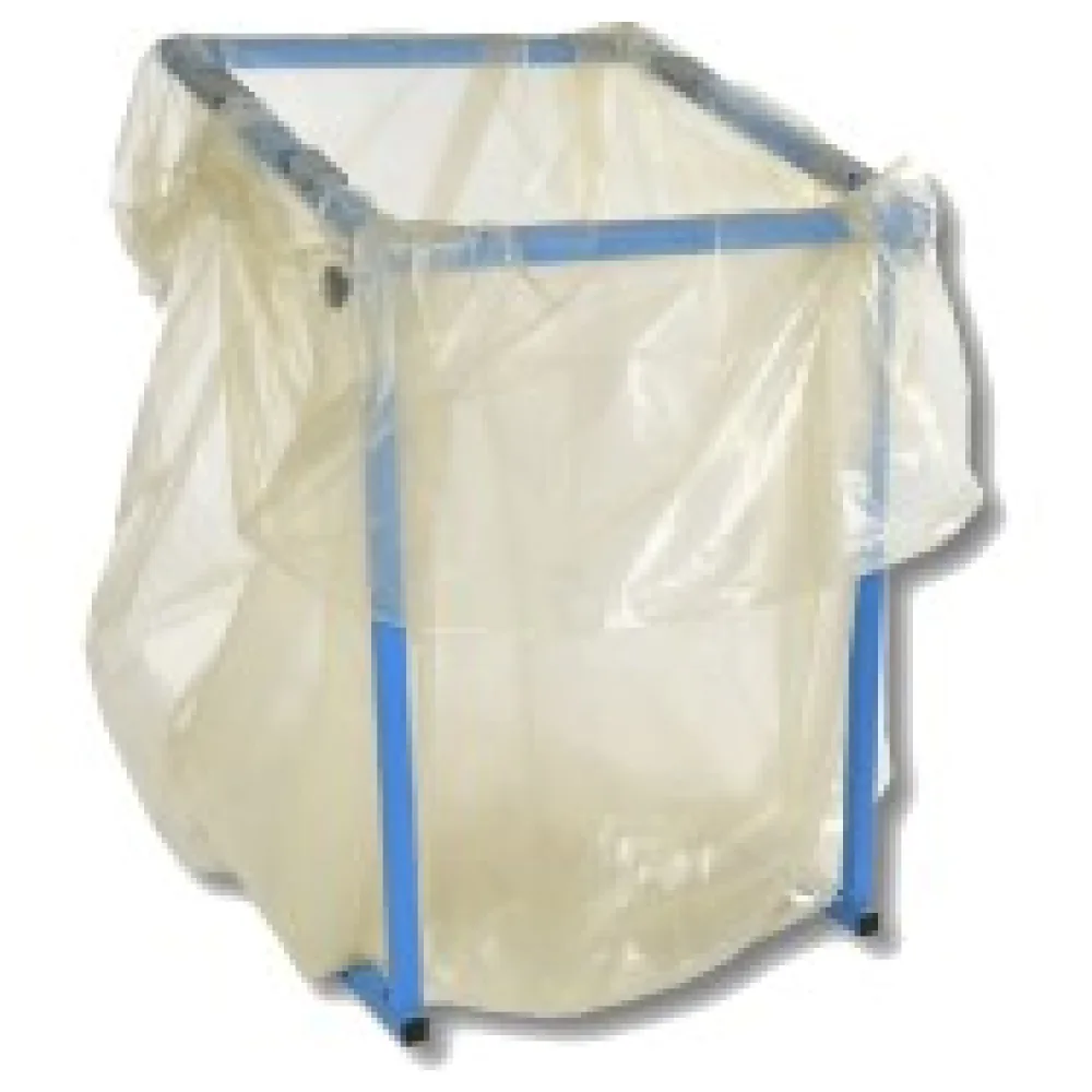Seitenfaltenmüllsäcke Styroporentsorgungssäcke 900+600x1800mm 1000liter 50 Stk.