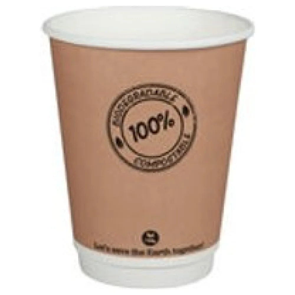 BIO Doppelwandbecher 300ml O9cm, -10°C bis 100°C, 25 Stk. – Bild 3