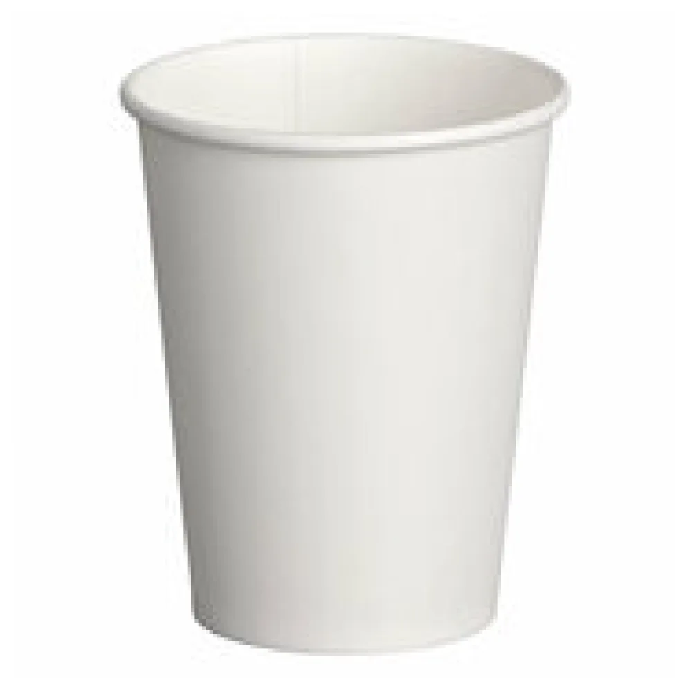 Heiß- und Kaltgetränkebecher weiß, Pappe beschichtet, 4oz., 100 ml, 50 Stk.