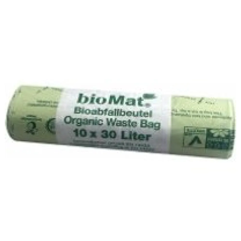 kompostierbare Bioabfallbeutel 30L 53x60cm, 10 Stk. – Bild 3