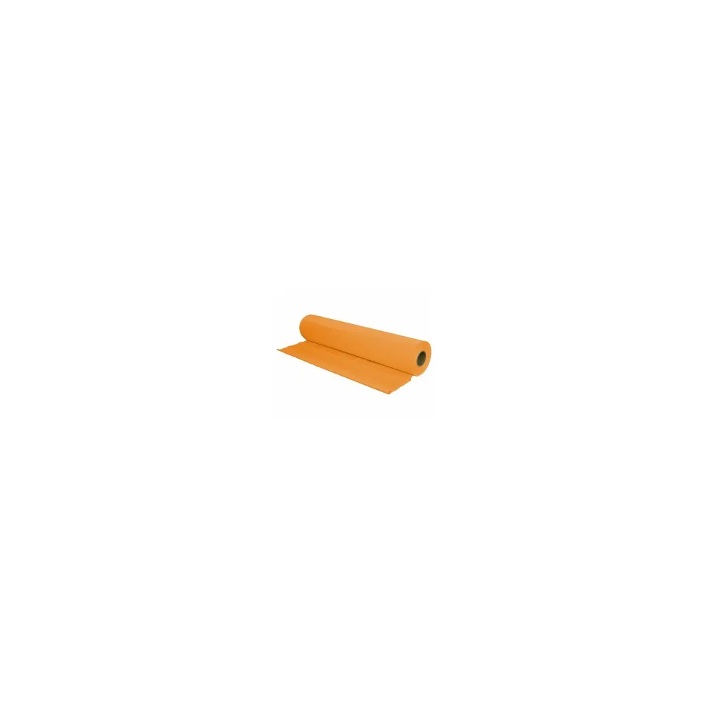 Tischtuch Tischdecke Biertischdecke LDPE orange perforiert auf Rolle 0,70 x 240m