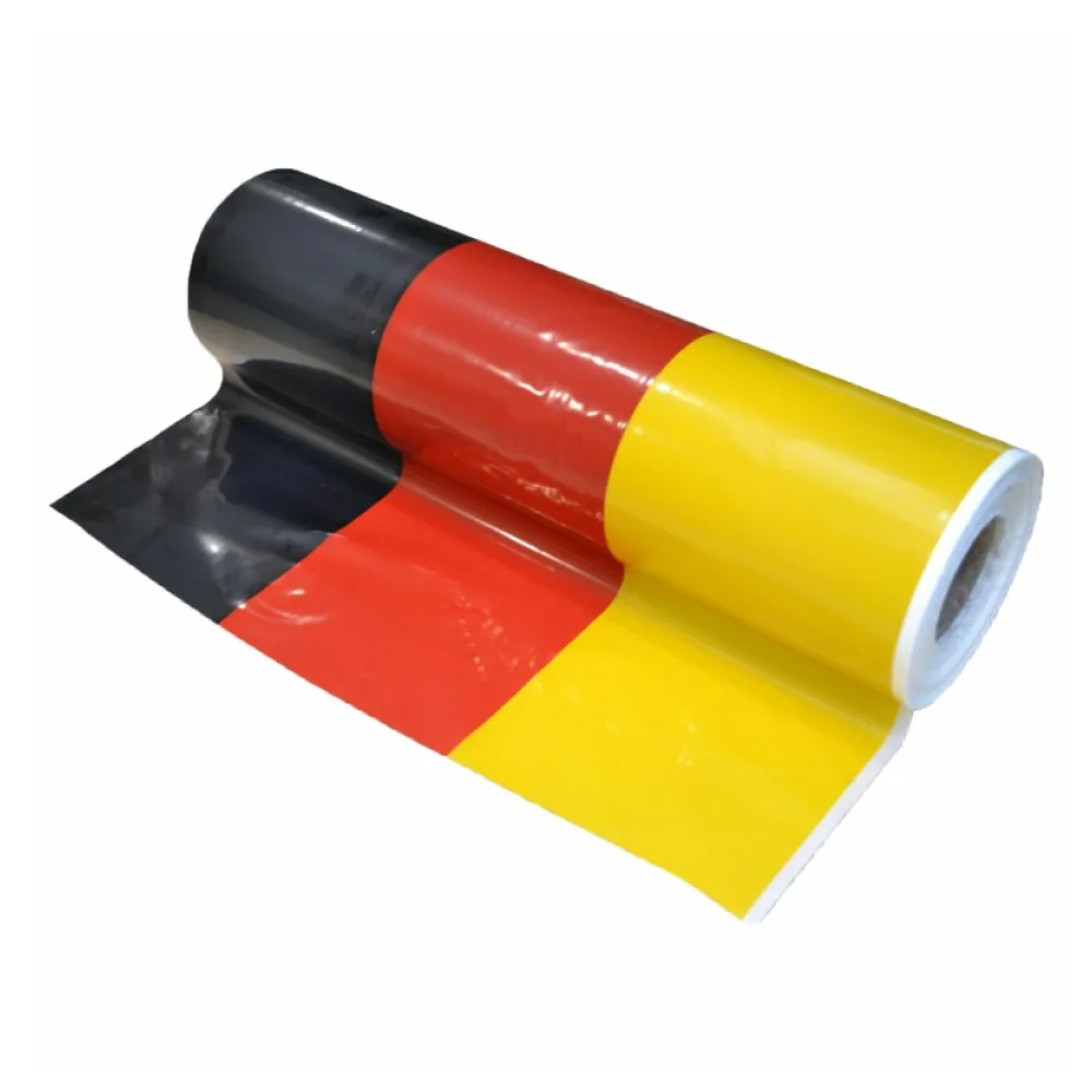 Biertischdecke Tischtuch Deutschland Flagge perforiert auf Rolle 0,70 x 240m – Bild 2