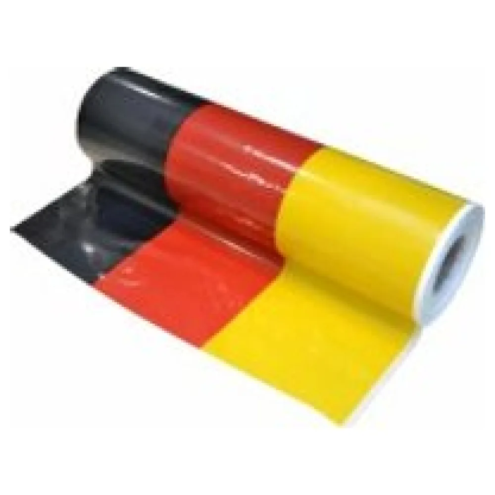 Biertischdecke Tischtuch Deutschland Flagge perforiert auf Rolle 0,70 x 240m – Bild 3