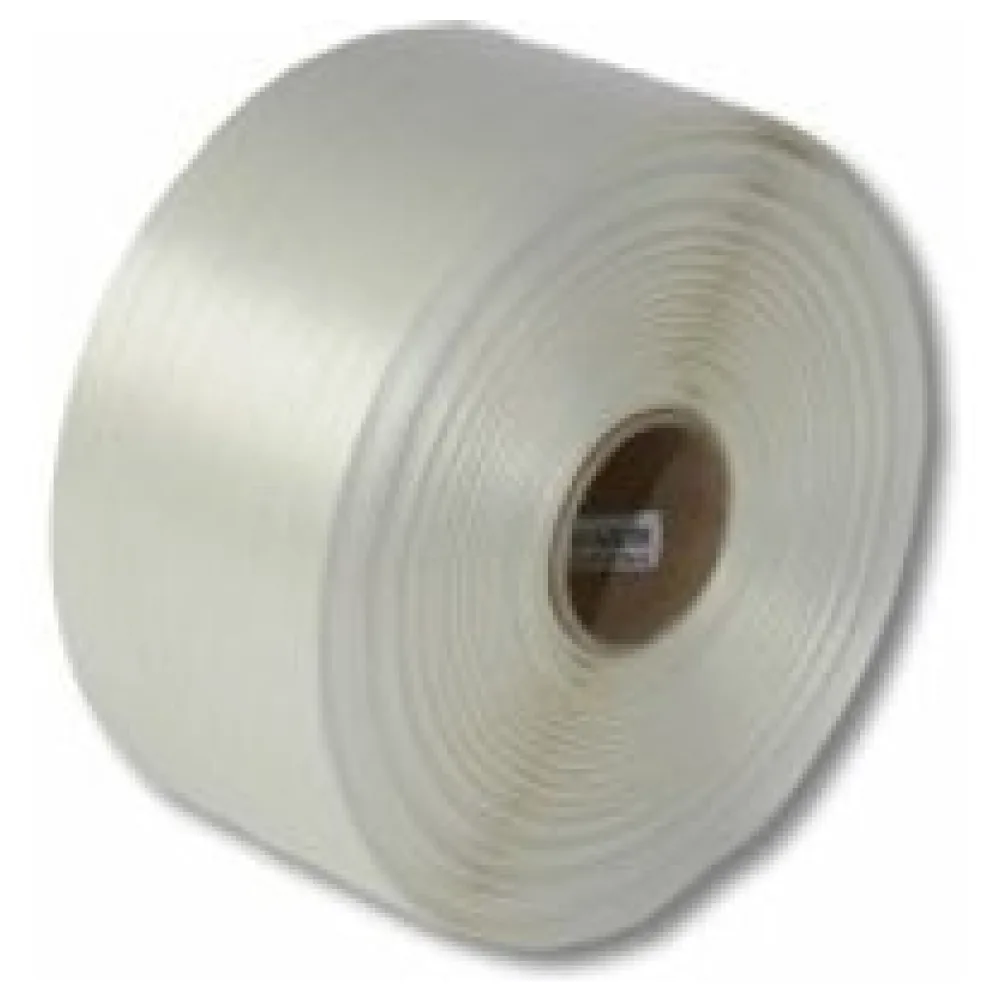 Textilumreifungsband weiss, Polyester 19 mm Breite, 600 meter auf Rolle – Bild 3