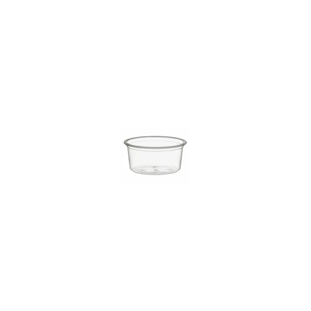 BIO Dressingbecher 3 oz/90ml, Push&Click, aus Biokunststoff (PLA) 40 Stk.