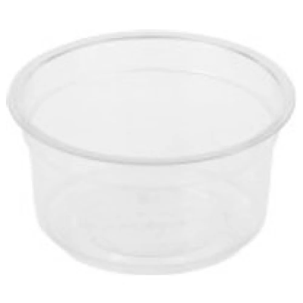BIO Dressingbecher rund 120ml Höhe 4,5 cm O 76mm Biokunststoff (PLA) 50 Stk. – Bild 3