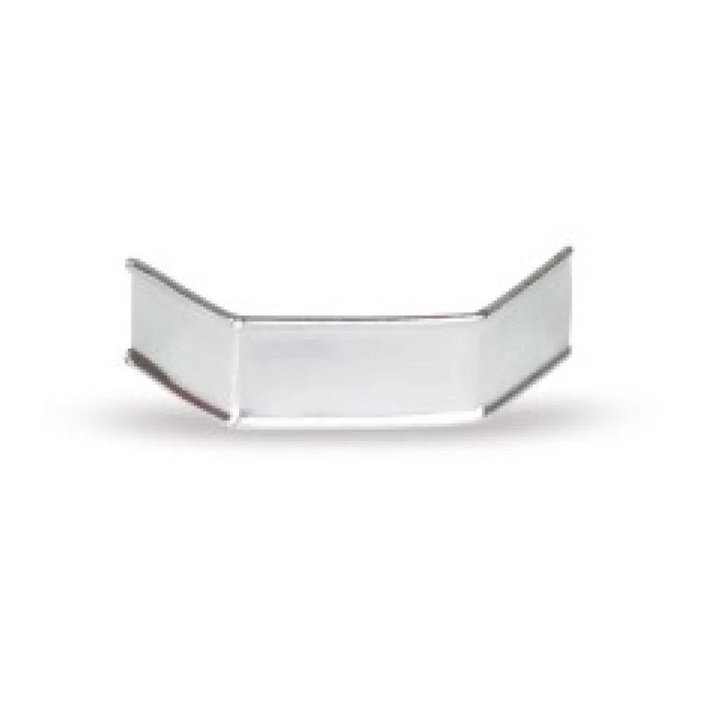 U-Clipse Verschlussclipse Beutelverschlüsse 33 mm Silber Papier, 1000 Stk.