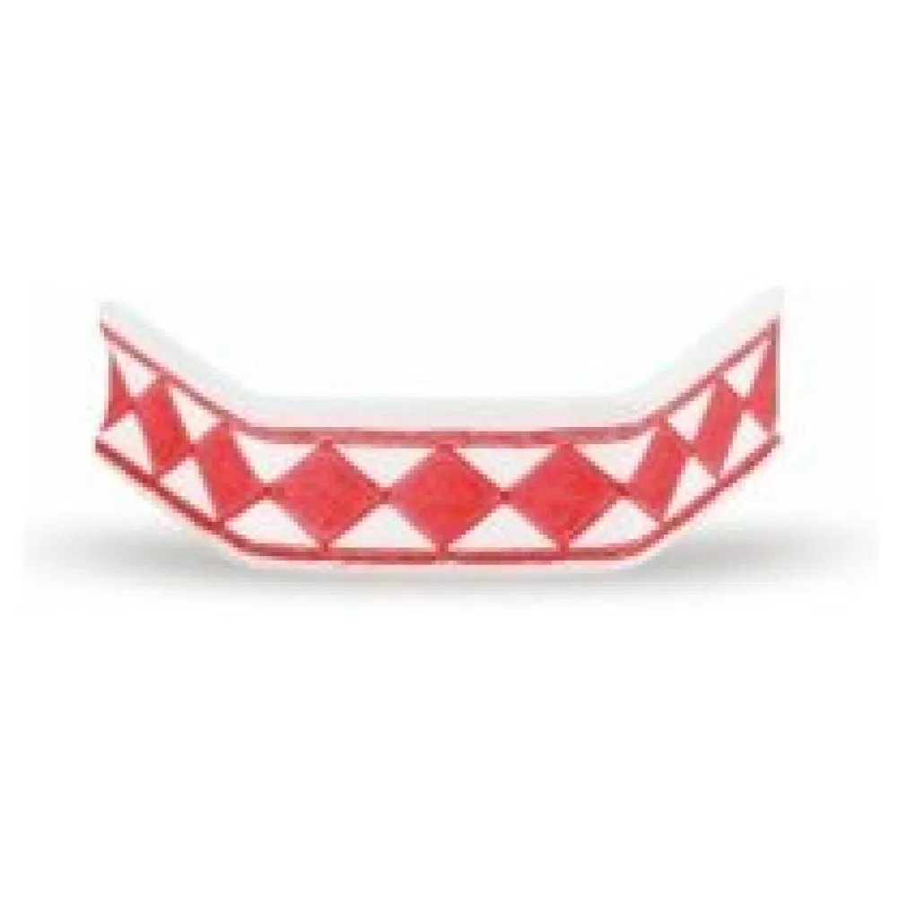 U-Clipse Verschlussclipse Beutelverschlüsse 40 mm Rot-Weiss Papier, 1000 Stk. – Bild 3