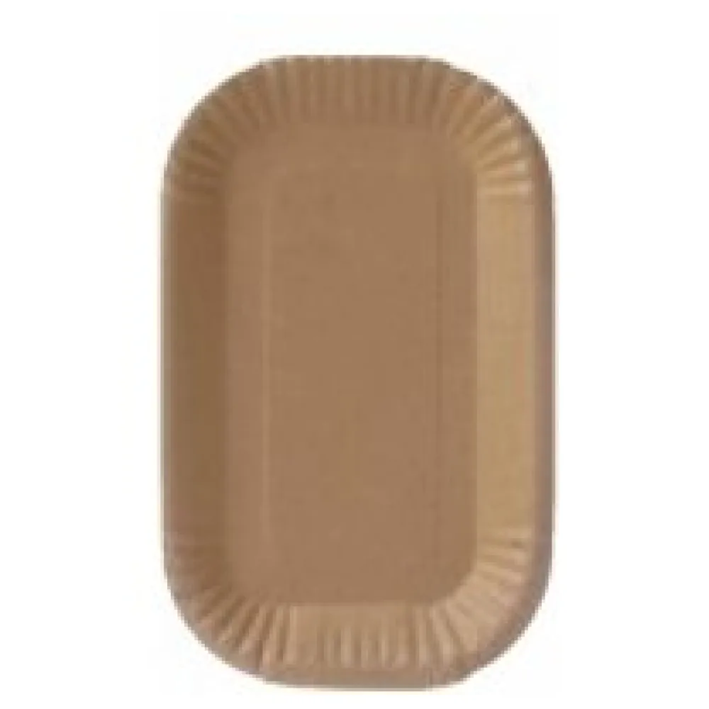 BIO Pappschalen 'Green by Nature' braun 15 x 23 x 2 cm, 100 Stk. – Bild 3