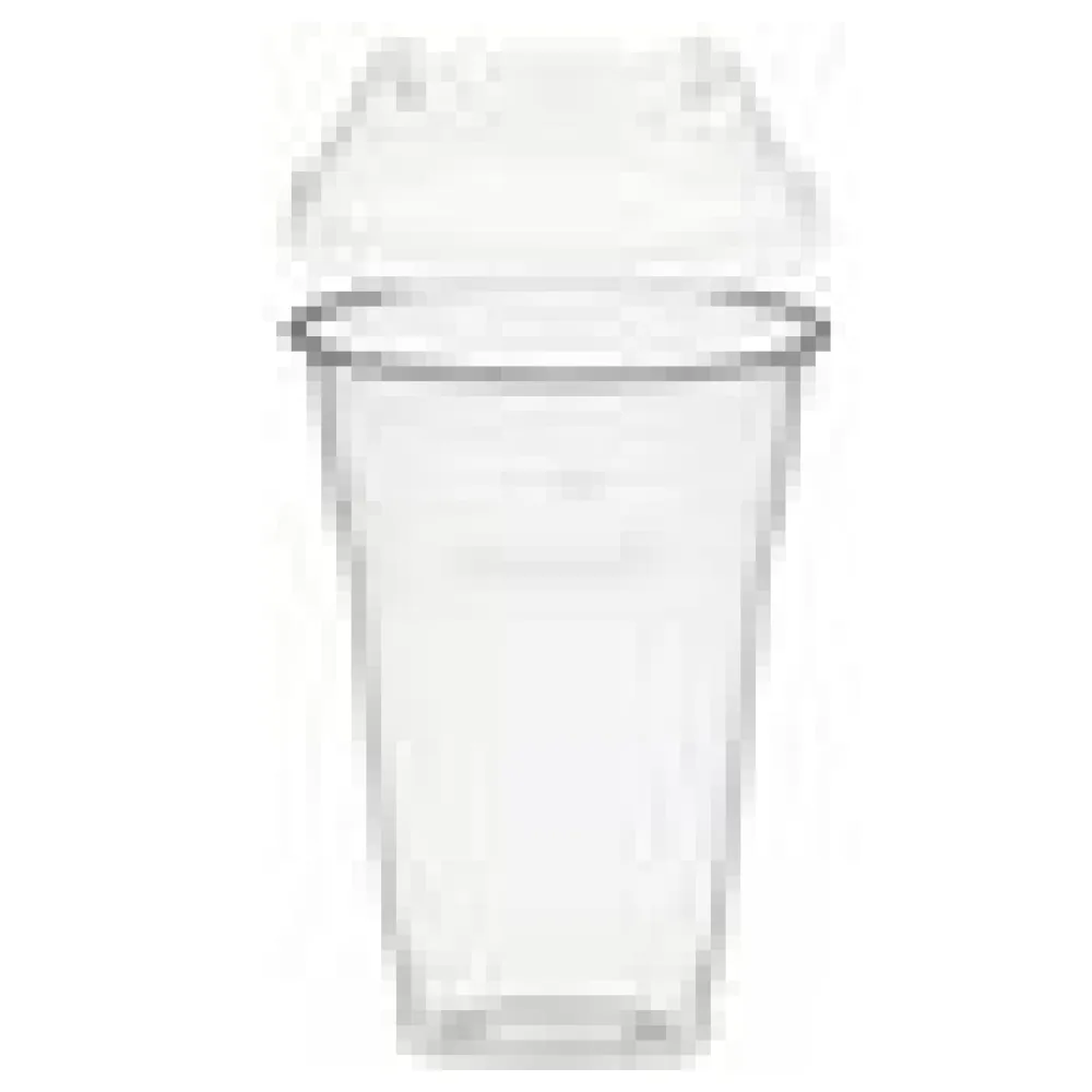 BIO Trinkbecher 400ml + Domdeckel stapelbar C-Loch 50 Stk. – Bild 4