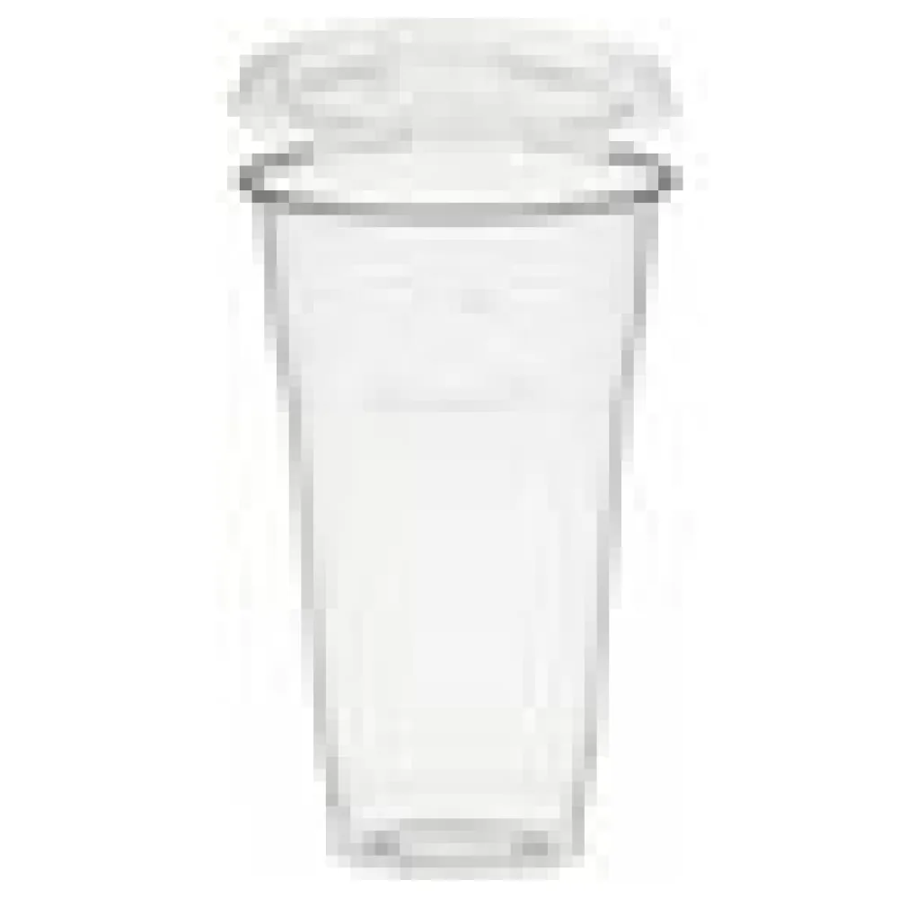 BIO Trinkbecher 500ml + Deckel flach ohne Loch aus Biokunststoff (PLA) 50 Stk. – Bild 4