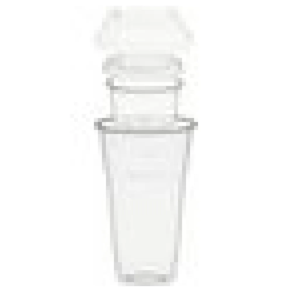 BIO Trinkbecher 500ml+Domdeckel+ 120ml Einsatzbecher stapelbar PLA, 100 Stk. – Bild 4