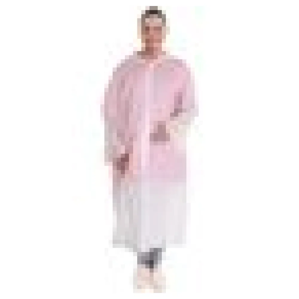 Besucherkittel, Regenmantel mit Kapuze, 10 Stk. – Bild 4