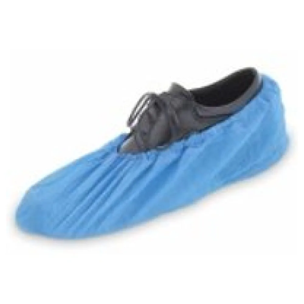 Einwegüberschuhe, CPE, blau, ca. 40x14 cm, 100 Stk. – Bild 3