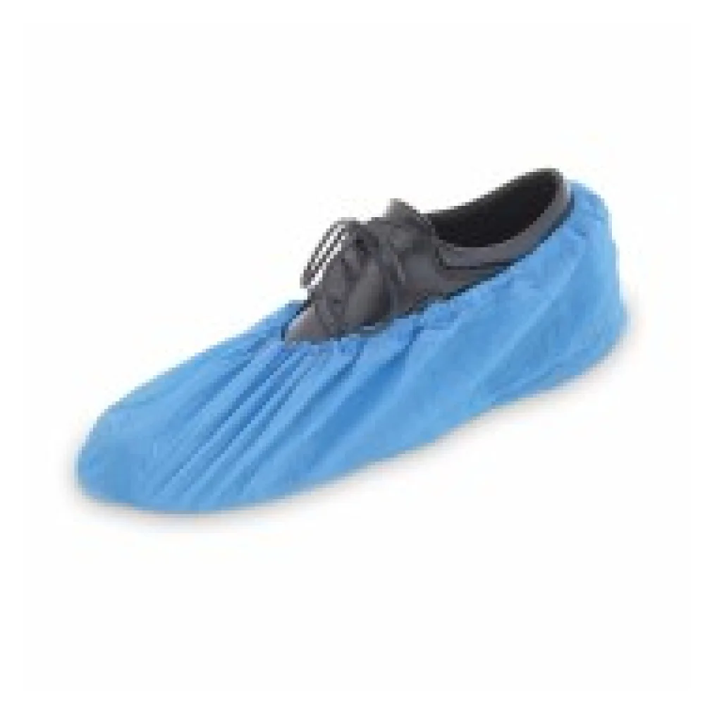 Einwegüberschuhe, CPE, blau, ca. 40x14 cm, 100 Stk.