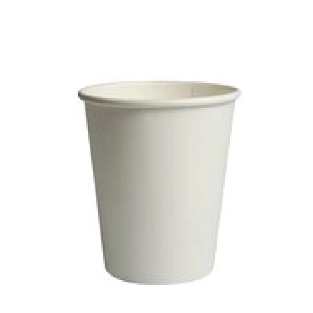 BIO Heißgetränkecher CoffeeToGo weiß 100ml 100% Reycling FSCR, 50 Stk.