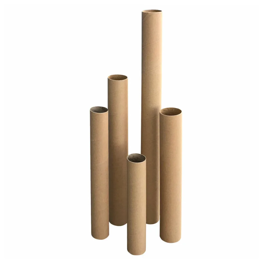 Versandrohre Versandhülsen rund 76 x 640mm braun ohne Deckel | Format A2 A1 – Bild 2