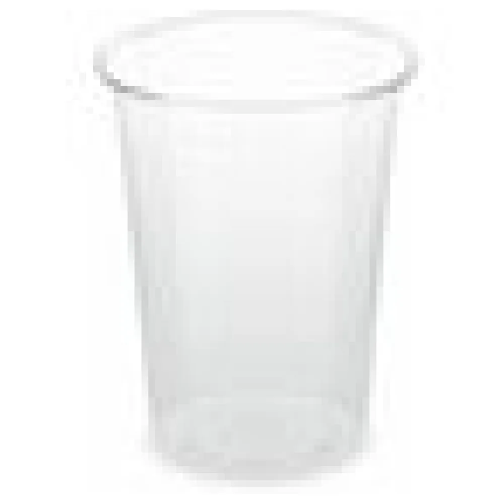 BIO Trinkbecher klar 200 ml 0,2 l aus Biokunststoff PLA o 70mm, 10 Stk. – Bild 4