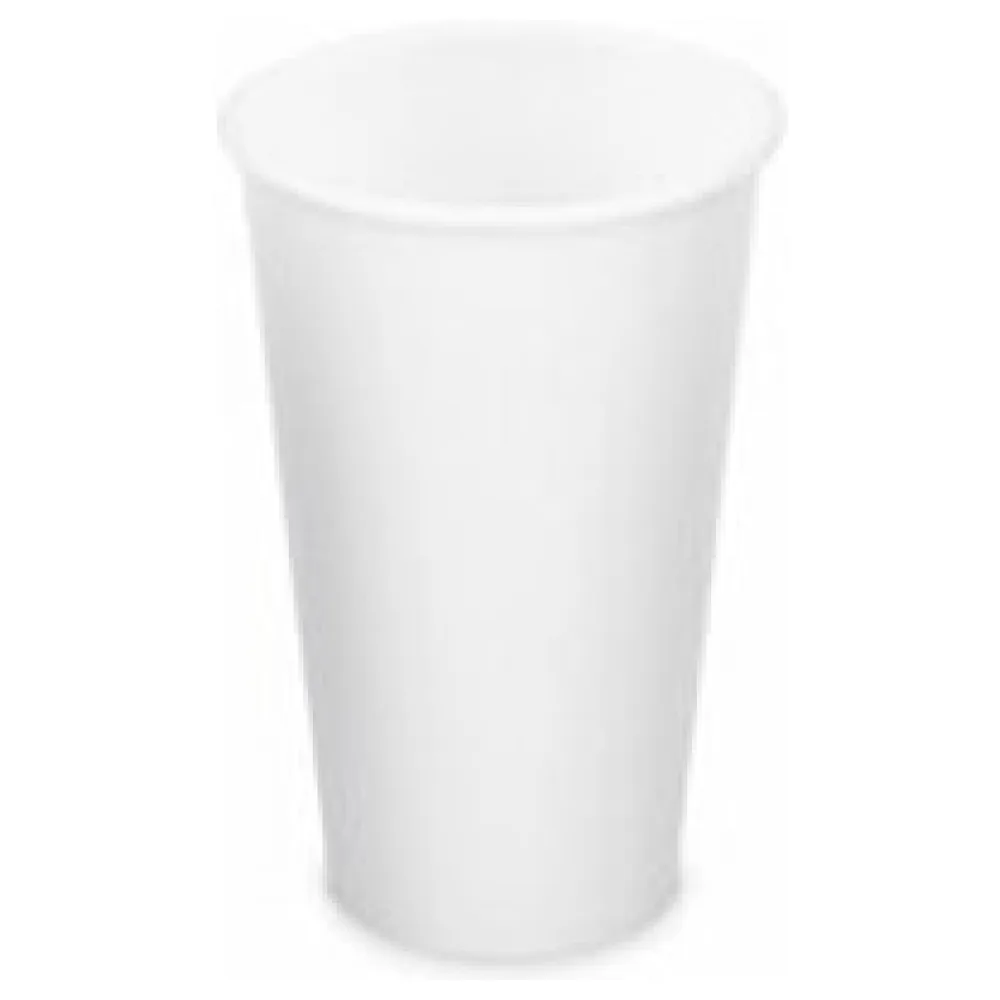 Heiß- und Kaltgetränkebecher Pappbecher weiß 400ml 510ml, O 90mm, 10 Stk. – Bild 3