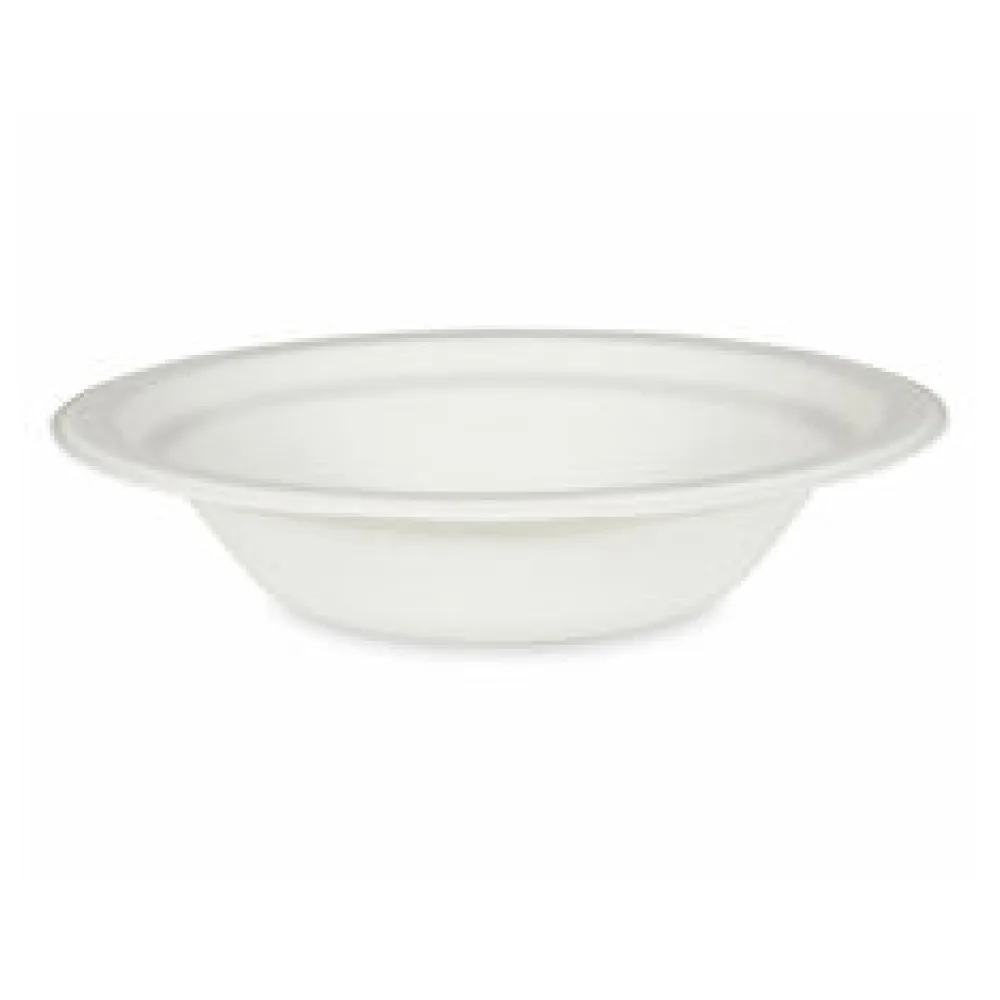 Bio Suppenteller Salatschalen Schale rund Zuckerrohr 400ml O 18 x 4 cm, 10 Stk.