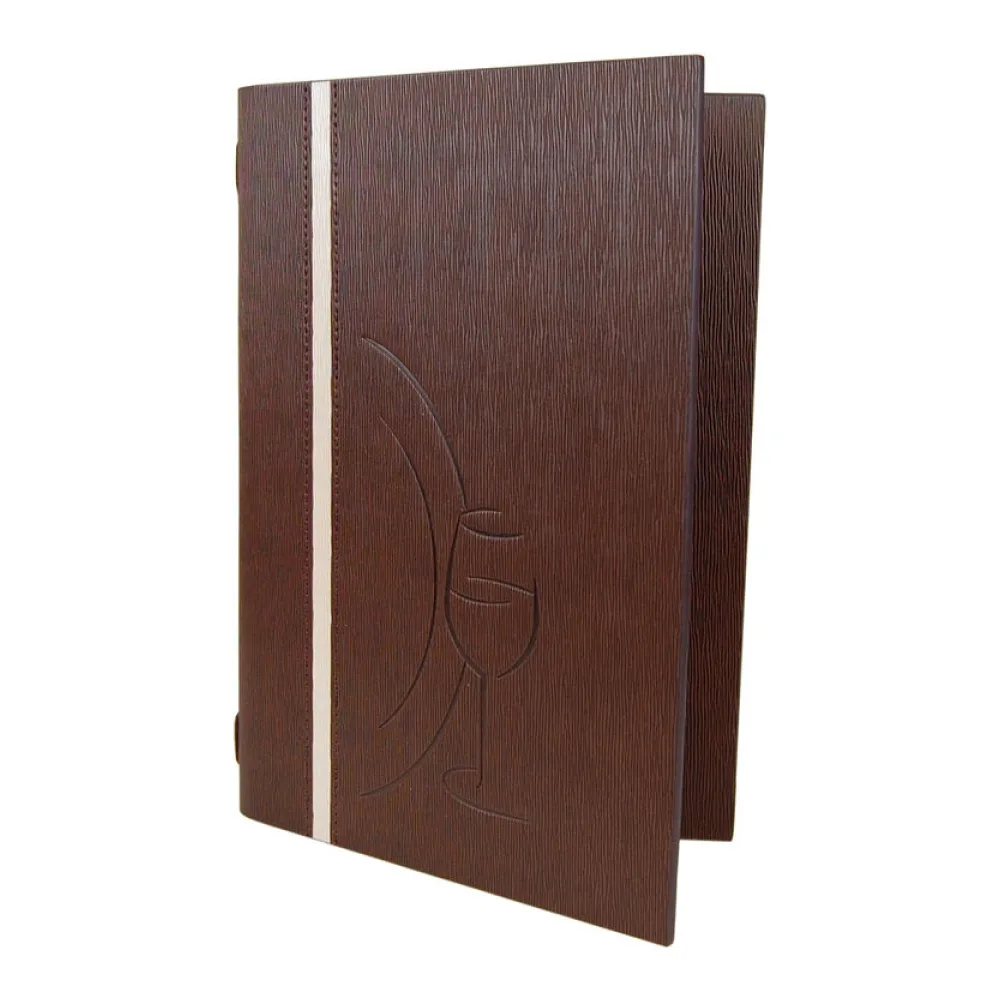 Speisekarte "Elegance", A4, braun, 8 Seiten, 1 Stk. – Bild 2
