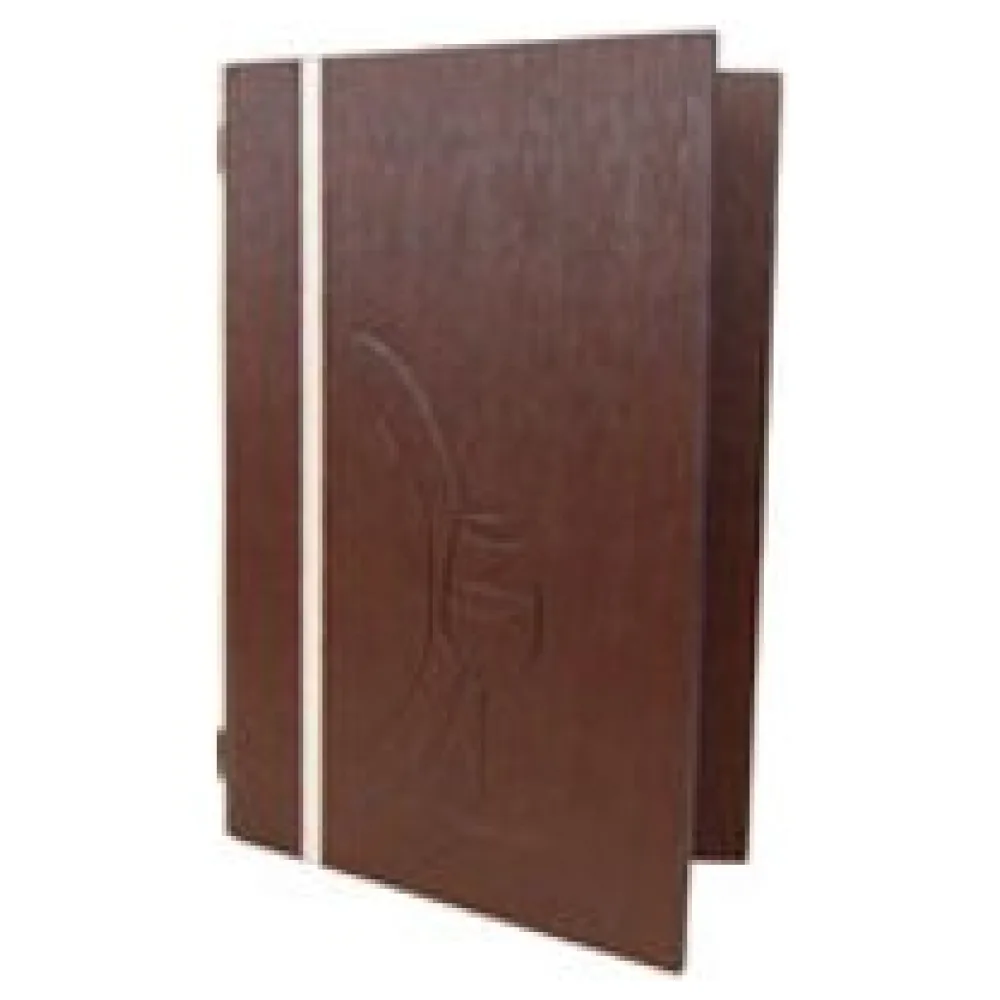 Speisekarte "Elegance", A5, braun, 8 Seiten, 1 Stk. – Bild 3