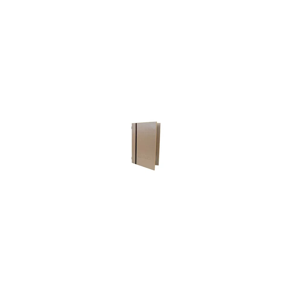 Speisekarte "Elegance", A5, beige, 8 Seiten, 1 Stk.