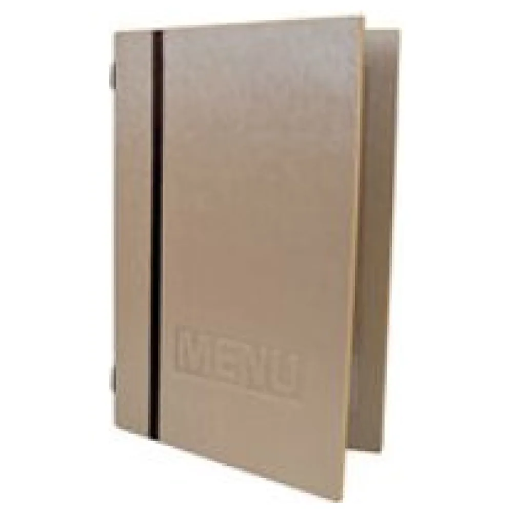 Speisekarte "Elegance", A5, beige, 8 Seiten, 1 Stk. – Bild 3