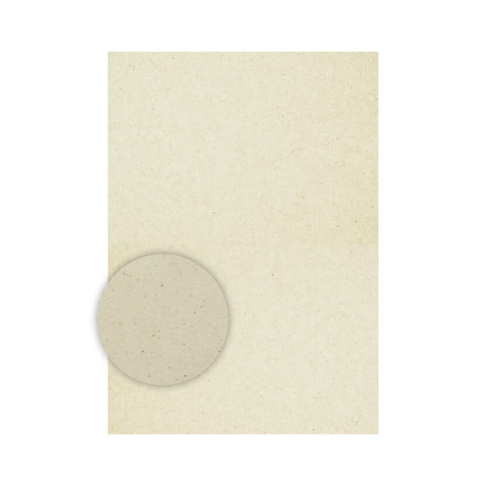Einlegeblätter "Algenpapier" A4, elfenbein, 90g, 50 Stk. – Bild 2