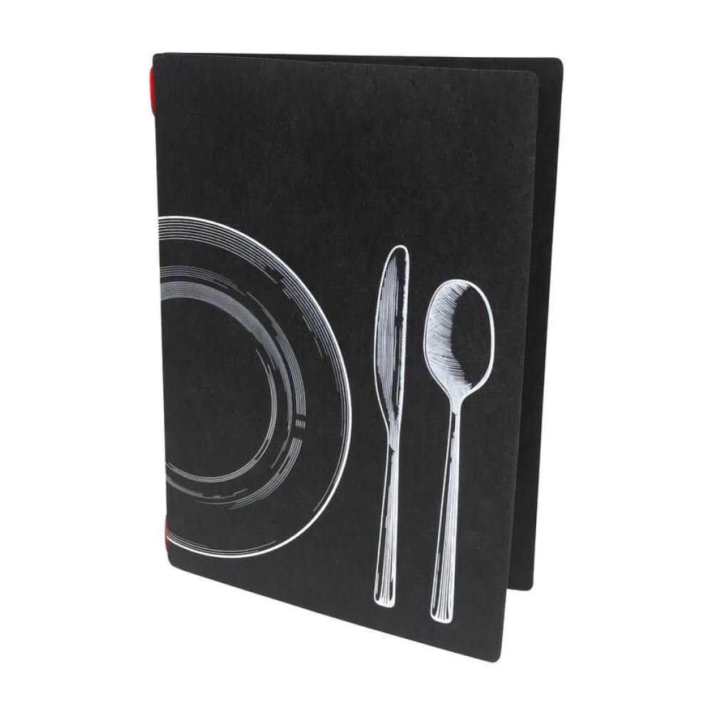 Speisekarte "ECO DISH SET" schwarz, A5, 1 Stk. – Bild 2
