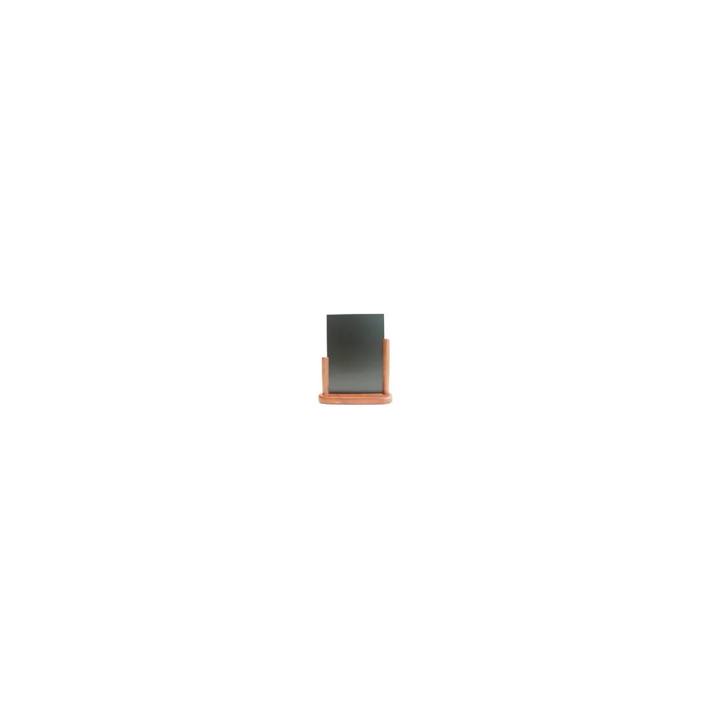 Tisch-Kreidetafel, mahagoni, 15x21cm, 1 Stk.