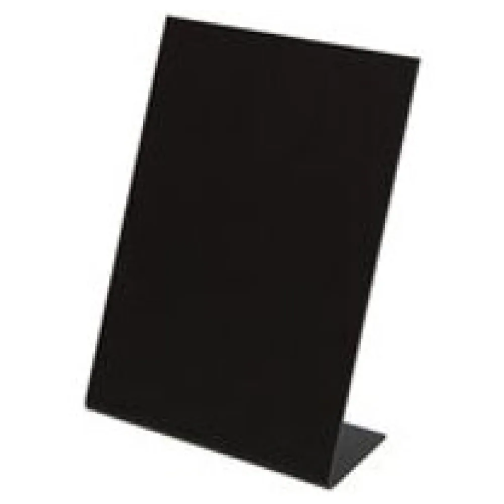 Tisch-Kreidetafeln, PVC, schwarz, ca. 14.8x21cm, DIN A5, 3 Stk. – Bild 3