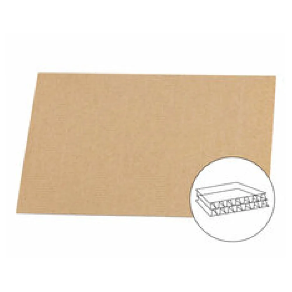 Palettenzwischenlage Kartonplatte für EURO Paletten 1200x800mm 2-wellig