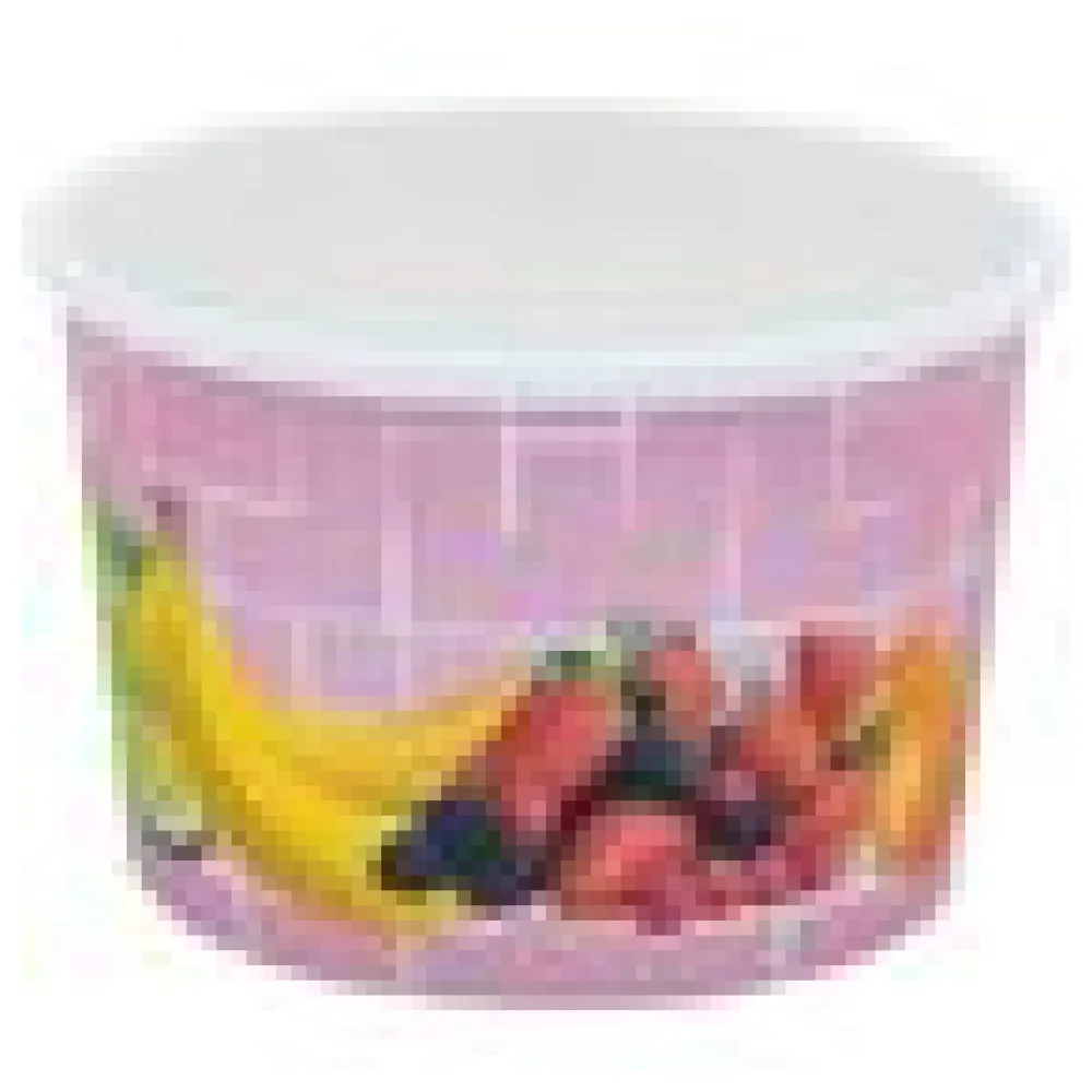 Eisbecher, Pappe rund 100 ml O 70mm, Höhe 45mm, "Fruchtreigen", 50 Stk. – Bild 4